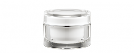 Acrylic Round Cream Jar 100ml